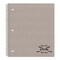 National 80 Sheets 11 in. x 8.88 in. Medium/College Rule Single-Subject Wirebound Notebooks - Randomly Assorted Kolor Kraft Front Covers
